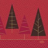 Dunisoft 40cm Christmas napkin - homely winter Christmas tree design
