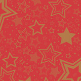 Dunisoft® 40cm Napkins - Holiday Star Red