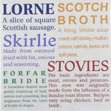 Scottish Delicacies 3ply 33cm paper napkins