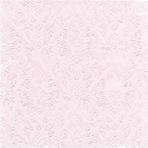 Paper + Design 3ply 33cm Moments Ornament soft pink Napkin. Embossed Design. Triple-ply material offers convenience and durability. 16 Luncheon Napkins per Package 16.5 x 16.5 cm when closed, 33 x 33cm when open