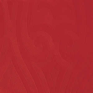 Duni Elegance Lily red 40cm napkin/ serviette.  Dinner size napkin