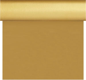 Dunisilk® Tete a Tete Metallic Gold, perforated every 1.2m  • Water repellent