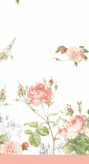 Dunicel® Tablecover 138 x 220cm Garden Pride,  pink rose design 1 per pack  Drape elegantly over edges Protect, hide or highlight any table
