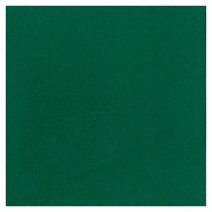 Dunilin 40cm dark green napkin. Disposable linen look and feel napkin