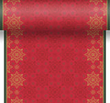 Dunicel® 3 in 1 0,4 x 4,8 m Christmas Deco Red, perforated every 40cm