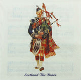 Musical piper 3ply 33cm luncheon napkin
